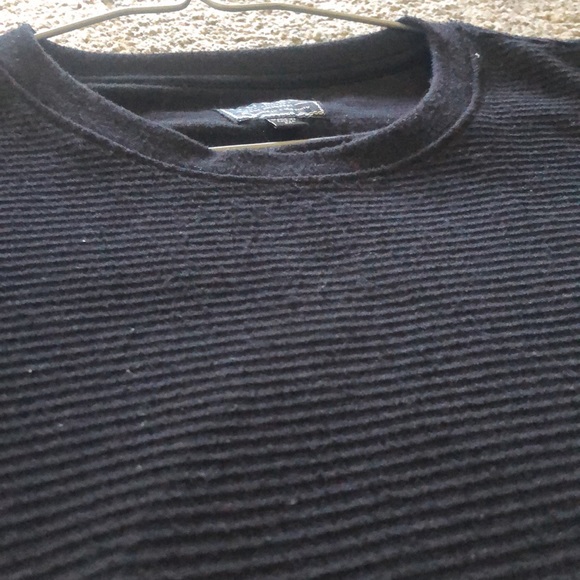 Vintage MENS GUESS LS ribbed black T-shirt - Picture 4 of 4